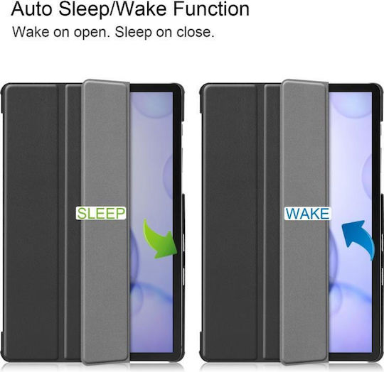 Horizontal Texture Flip Cover Black (Galaxy Tab S6 10.5)