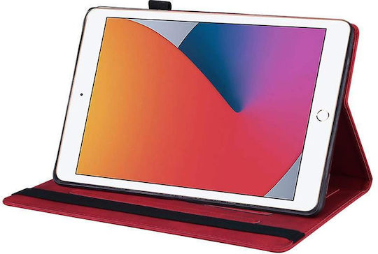 Husă Pentru Tablete Ipad Mini 5 4 3 2 1 Business Shockproof Orizontală Flip Cover Roșie (iPad mini 4 / iPad mini 1,2,3 / iPad mini 2019)