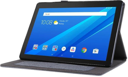 Tab M10 Horizontal Flip Flip Cover Γκρι (Lenovo Tab M10)