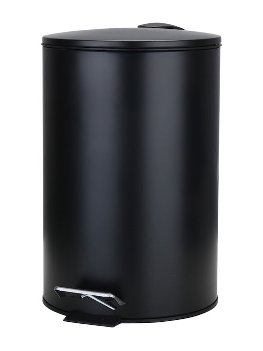 Bathroom Bin Classic Soft Close 5l Matte Black