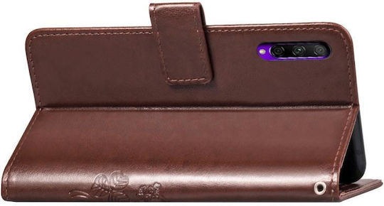 Holder Wallet Leather Brown (Honor 9X Pro)