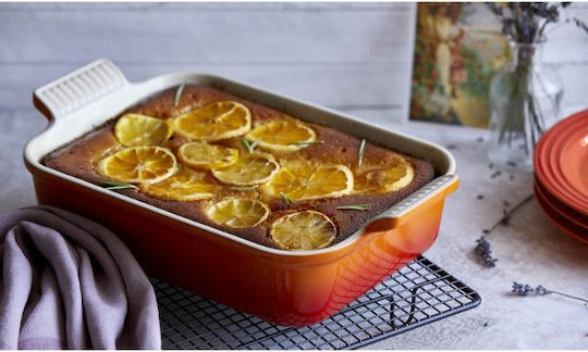Le Creuset Vas Rectangular Rezistent La Căldură Din Ceramică 26x19x8.9cm