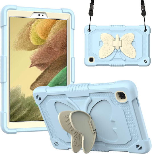 Case Samsung Galaxy Tab A7 Lite 2021 Butterfly Stand Blue