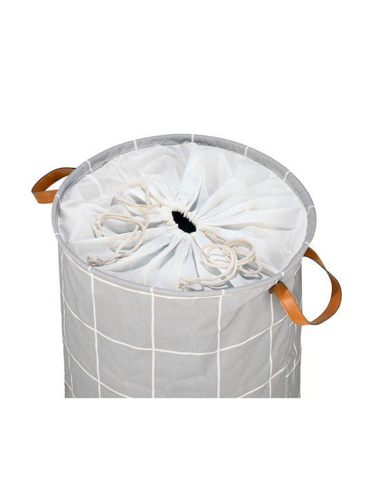 Collapsible Laundry Basket 3 Compartments Black-Gray-White