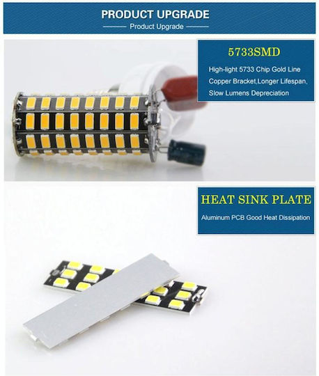 Крушка LED крушки 7W за фасунга E27 Топло бяло 560лм 6бр