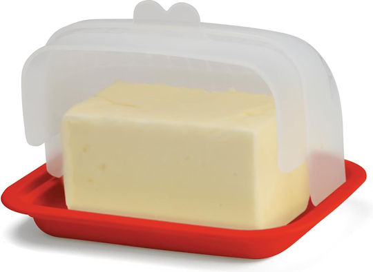 Lid Wide Βουτυριέρα Πλαστική Κόκκινη Lid Wide Βουτυριέρα Πλαστική Κόκκινη