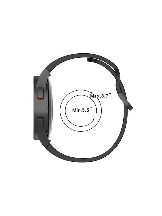 Samsung Galaxy Watch 5 44mm Επίσημη Ζώνη Ρολογιού Σιλικόνης Μέγεθος:l Σκούρο Μπλε