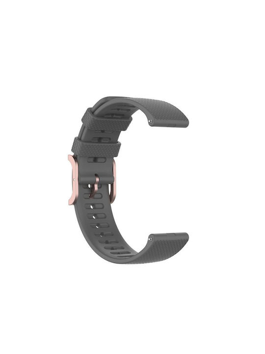 Polar Grit X Vantage M 22mm Dot Texture Watch Band Grey