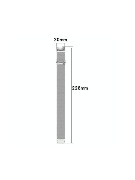 Strap Stainless Steel Pink (Samsung Galaxy Watch FE 40mm)