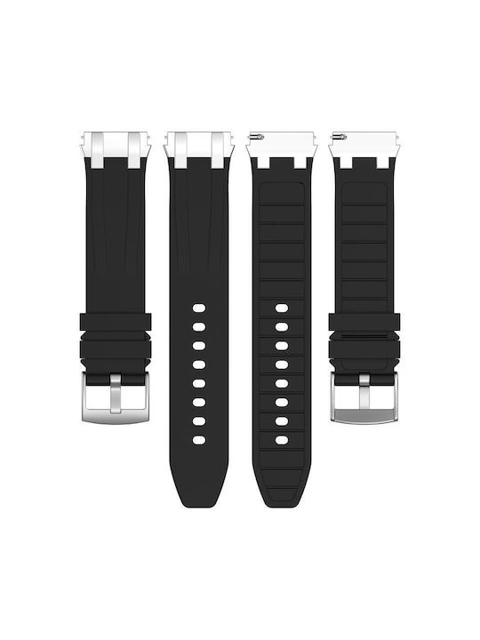 Strap Silicone Silver (Huawei Watch GT2 / GT3 (42mm) / GT3 Pro (43mm))