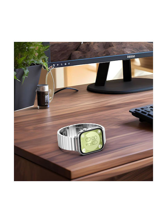 Huawei Watch Fit3 Ein Perle Rostfreier Stahl Silber