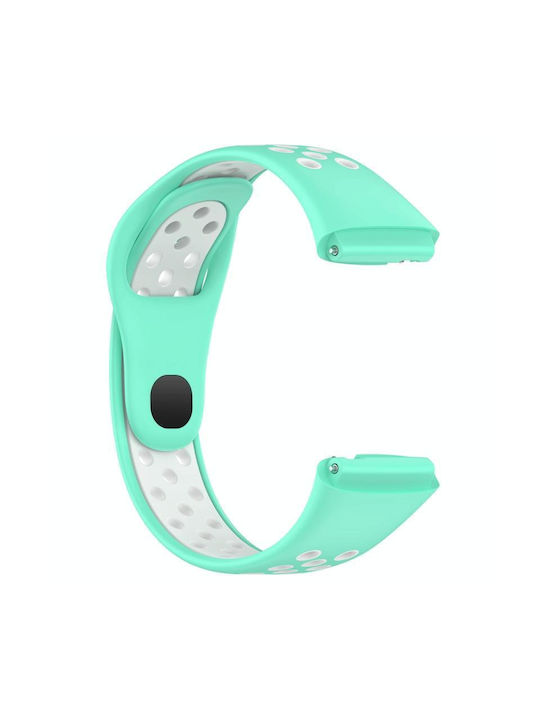 Redmi Watch 3 Lite Watch 3 Active Two Colors Silicone Watch Band Teal White