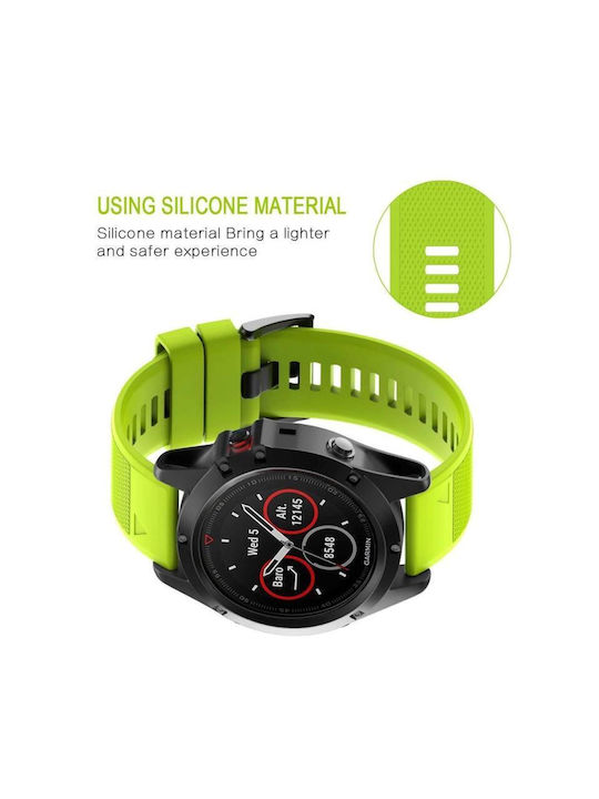 Каишка Силикон Сив (Garmin Epix Gen 2)