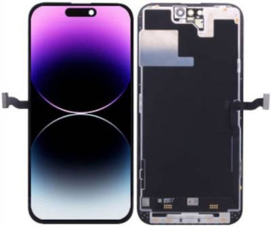 O ecran OLED Soft cu Mecanism Tactil pentru iPhone 14 Plus (Negru)