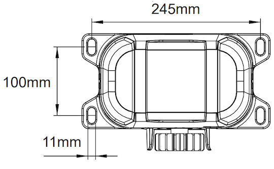 Μοτέρ Συρόμενης Γκαραζόπορτας έως 800kg PYM-N2208-000