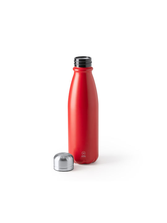 Sticla de apa Din aluminiu 550ml Roșu