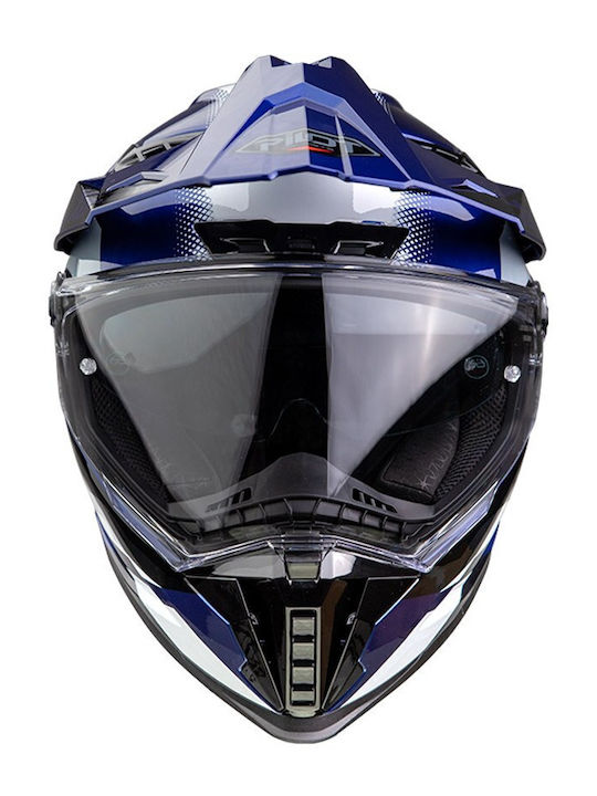 Pilot Atacama SV Motorcycle Helmet Full Face ECE 22.06 1550gr with Pinlock and Sunvisor