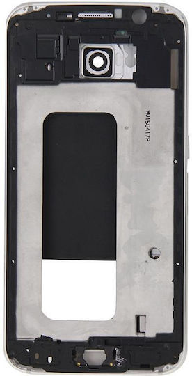 Capac Baterie Alb pentru Galaxy S6 / G920F