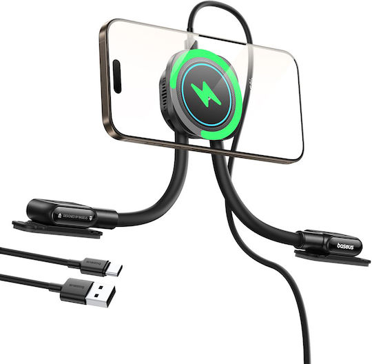 Baseus Primetrip Стойка За Телефон За Кола С MagSafe Магнит Черна