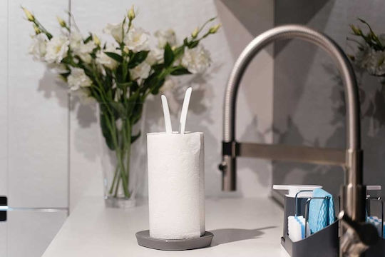 Vialli Design Suport pentru prosoape de hârtie Plastică Albă