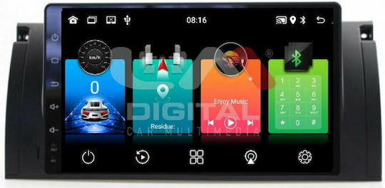 LM Digital Car Audio System for BMW X5 / E39 / Series 5 (E39) / Series 7 (E38) / X5 (E53) 1998 2003 (Bluetooth/USB/WiFi/GPS/Apple-Carplay/Android-Auto)