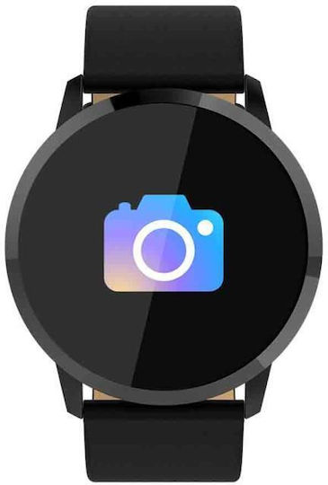Smartwatch με Παλμογράφο (Μαύρο)