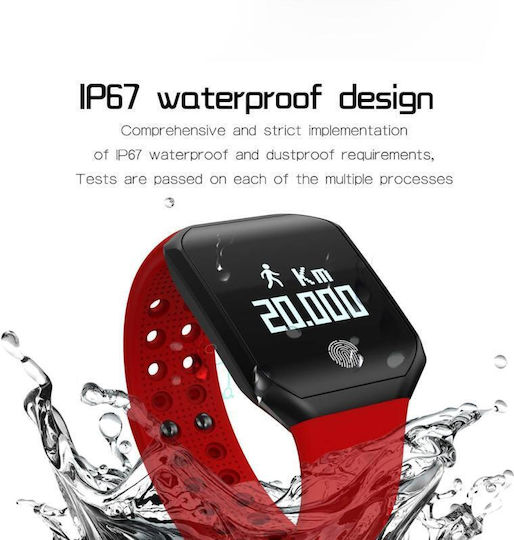 Z66 Smartwatch με Παλμογράφο (Μπλε)