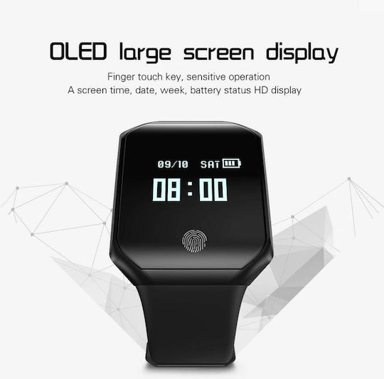 Z66 Smartwatch με Παλμογράφο (Μπλε)