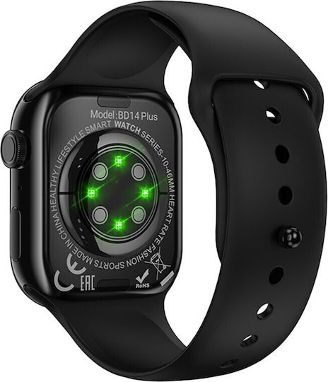 Borofone Bd14 Smartwatch (Μαύρο)