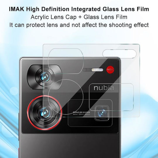 Πίσω Φακό Προστασία Κάμερας Tempered Glass Διάφανο για το ZTE nubia Z60 Ultra 5G