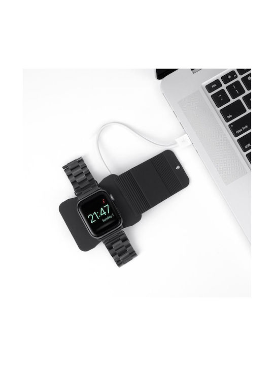 Silicone Case in Black color for Apple Watch 38mm & 42mm (Series 1 & 2)