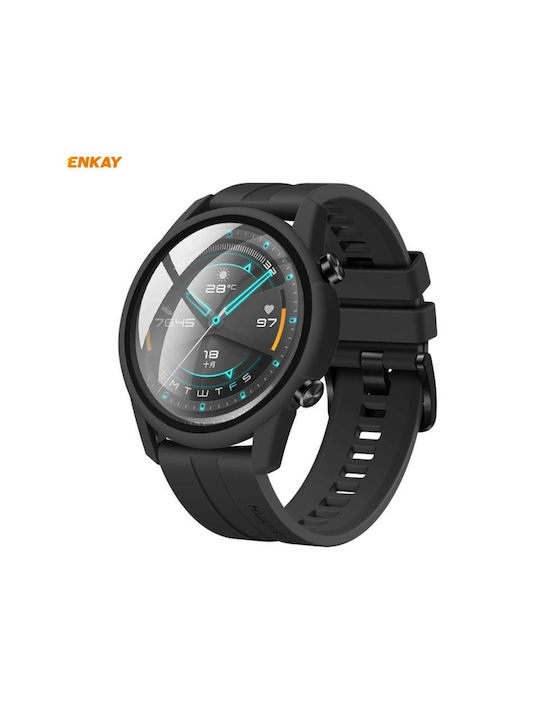 Hat-prince Plastikhülle in Transparent Farbe für Huawei Watch GT 2 42mm