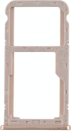 Υποδοχή Κάρτας Sim Χρυσό για Meizu M6T