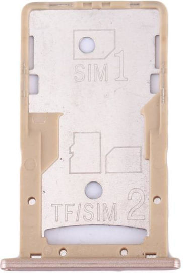 Υποδοχή Κάρτας Sim Sim Χρυσό για Redmi 4a Xiaomi Redmi 4A