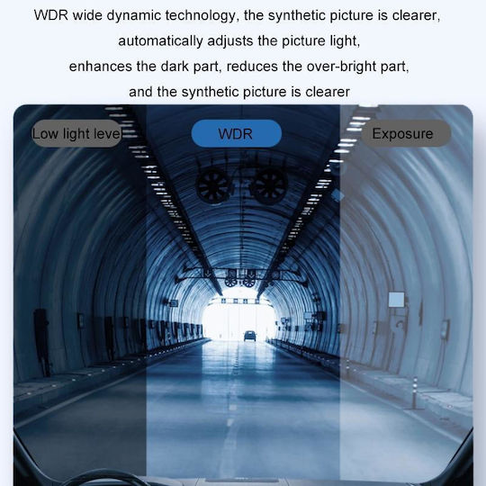 Κάμερα DVR Αυτοκινήτου 1440P Wi-Fi