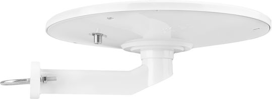 Maclean Energy Car Antenna Roof Electric for TV in White Color