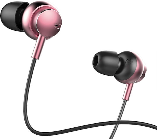SAS4418RG In-ear Handsfree Headphones with Connector 3.5mm Gold