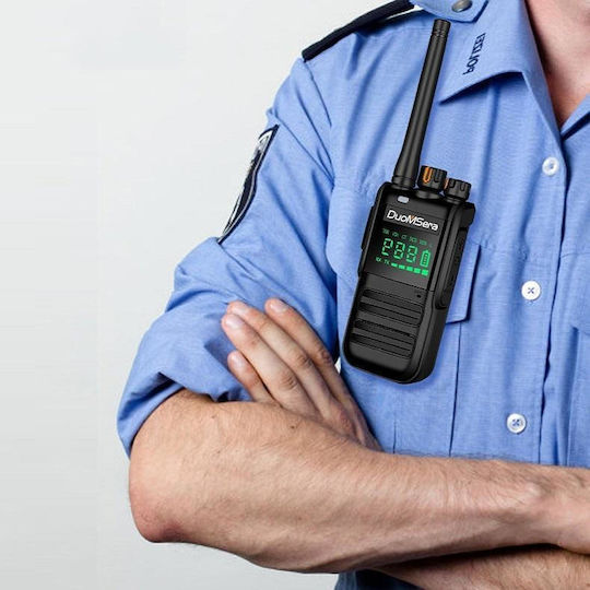 Duomsera Stație Walkie Talkie 15W cu Ecran Monocrom