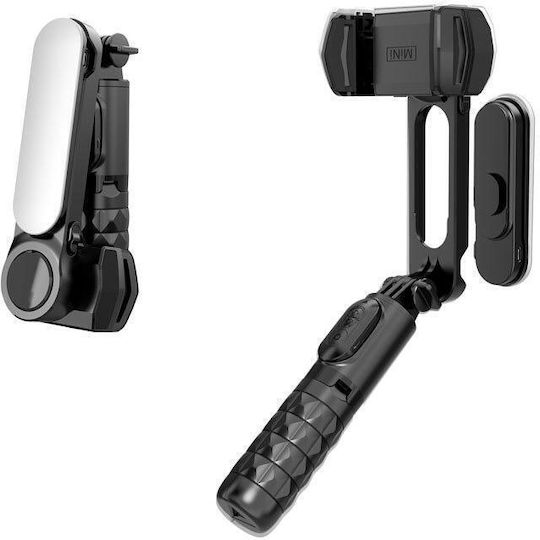 Q09 Handy-Stative Bluetooth mit Aufhelllicht Schwarz