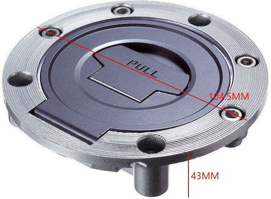 Yamaha R1 1992-2013 Motorcycle Fuel Tank Cap Electric Door Lock Assembly Ts-r1-a