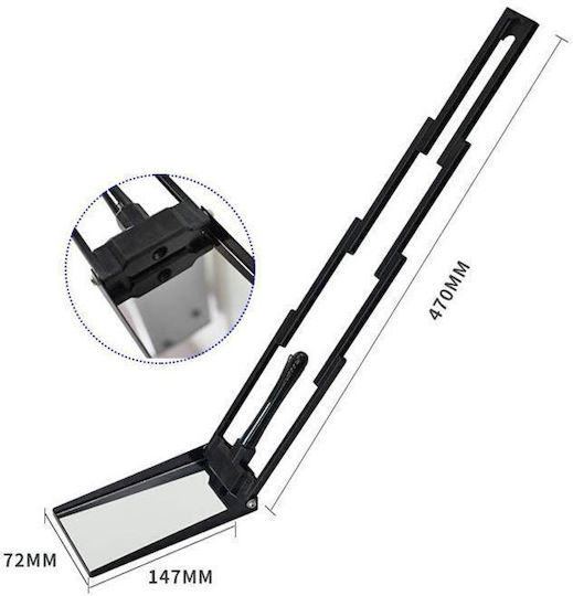 Mini Folding Security Inspection Mirror Undercar Led