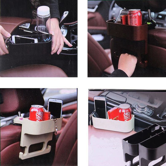 Car Cup Holder 1 Position for Console in Green Color
