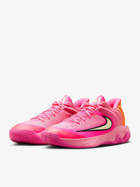 Giannis Immortality 4 Χαμηλά Μπασκετικά Παπούτσια Hyper Pink / Pinksicle / Total Orange / Citron Tint