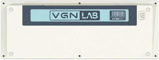VGN S99 Wireless Gaming Mechanical Keyboard with Kailh Box Ice Cream Pro switches and RGB lighting (English US) White