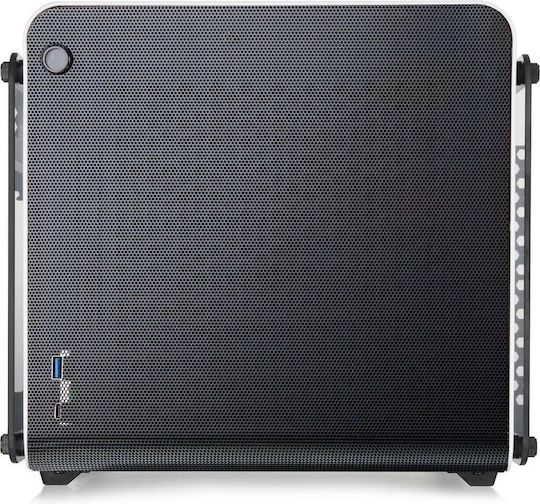 Raijintek Metis Evo TGS Gaming Mini Tower Carcasă PC cu Deschidere Laterală Albă