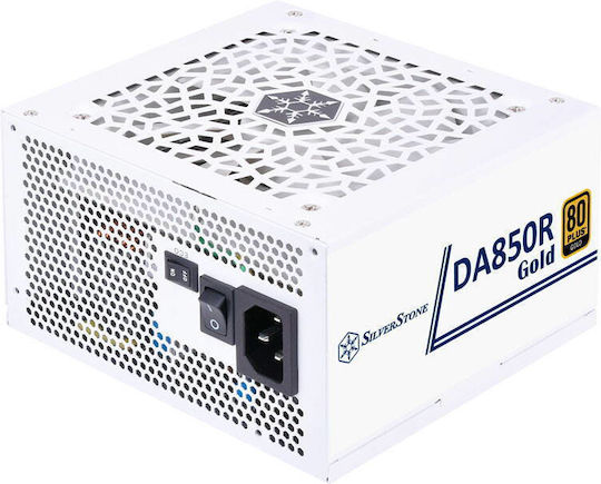 Silverstone DA850R 850W White Computer Power Supply Full Modular 80 Plus Gold