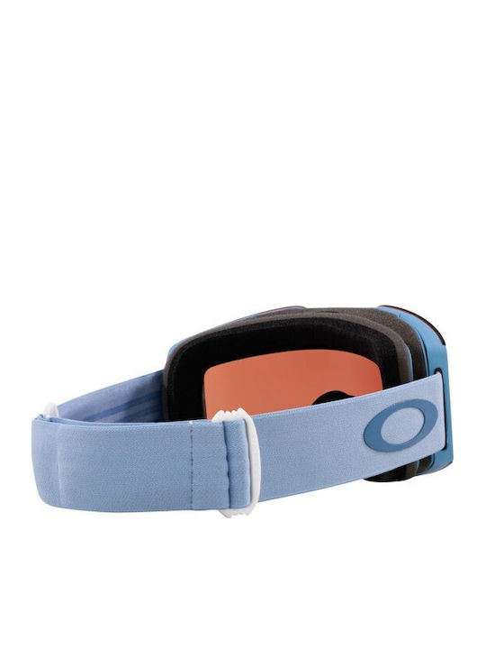 Snow Ski- und Snowboardbrille für Erwachsene Blau mit blauem Glas