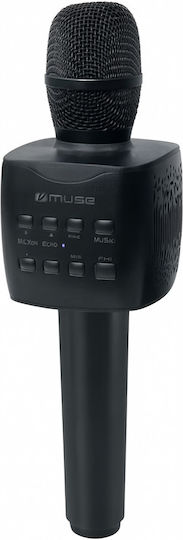 Muse Μικρόφωνο Karaoke Ασύρματο M-508KA Μαύρο