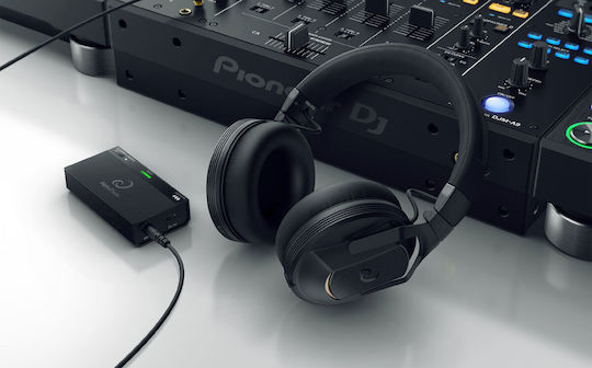 Pioneer HDJ-F10-TX Bluetooth Wireless Over Ear Headphones Black