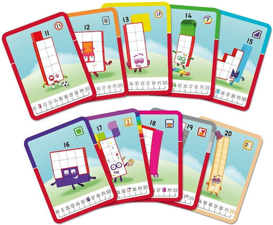 Learning Resources Mathlink Cubes Numberblocks Joc Educațional Litere și numere pentru 3-7 Ani